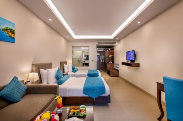 Family Room – Spacious & Perfect for Families 🏡✨ "Morjim Paradise By JAS"